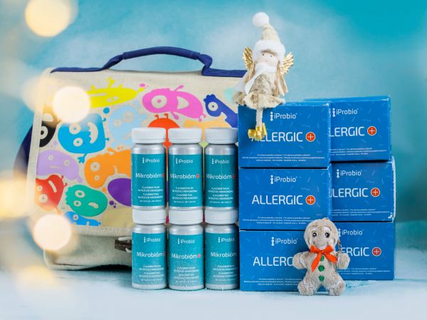 Vianočný balíček: 6x Allergic+ a 6x Mikrobióm+